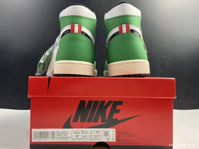 Cheap LUCY DB4612-300 Lucky Green 1 Retro Jordan High Air 0710